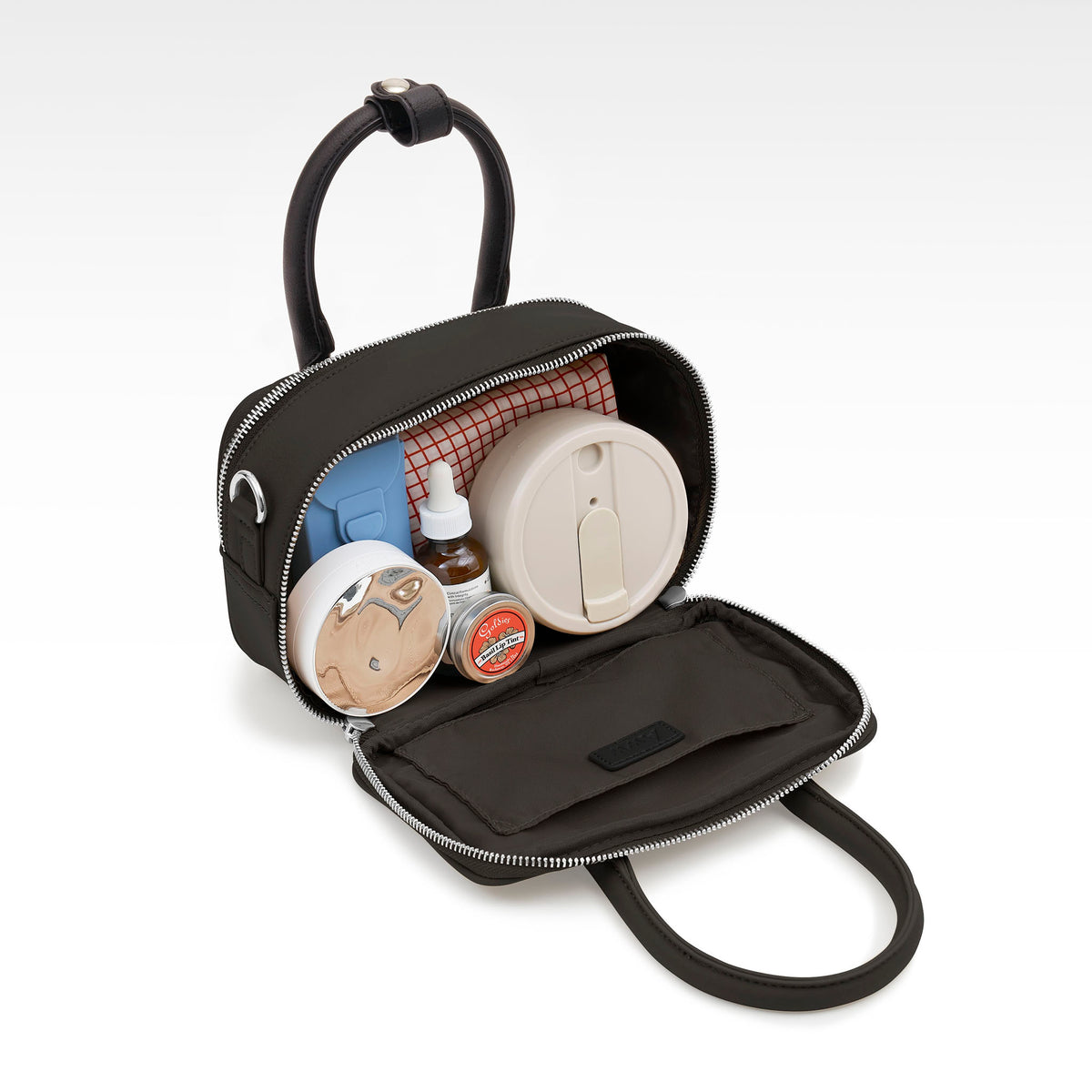 Cactus Vegan Leather Shoulder Mini Bag(2.5L)