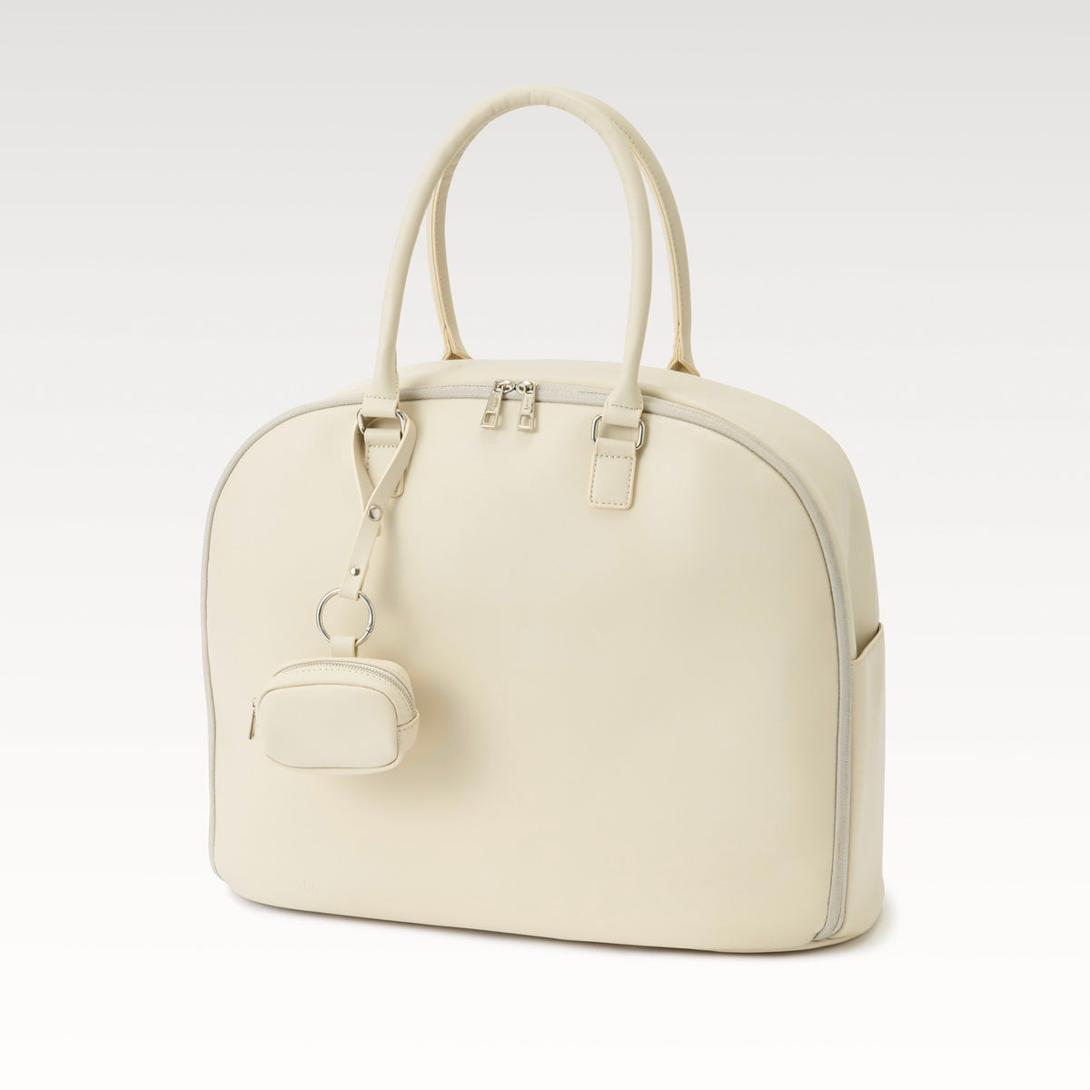 あ*お様 bio wear ボストンバック　white あ*お様 bio wear ボストンバック white