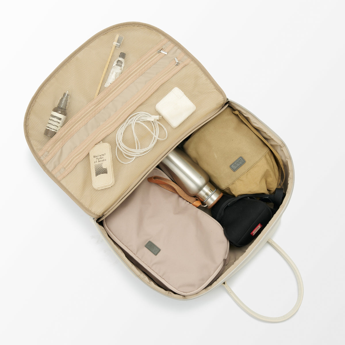 【yŪバンブーレザー】プレミアムウィークエンドボストンバッグ (30L)