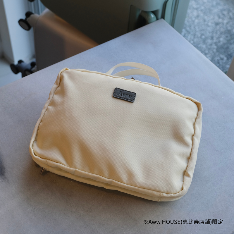 재생 폴리에스테 멀티웨이 트래블 파우치(3.5L) <br>