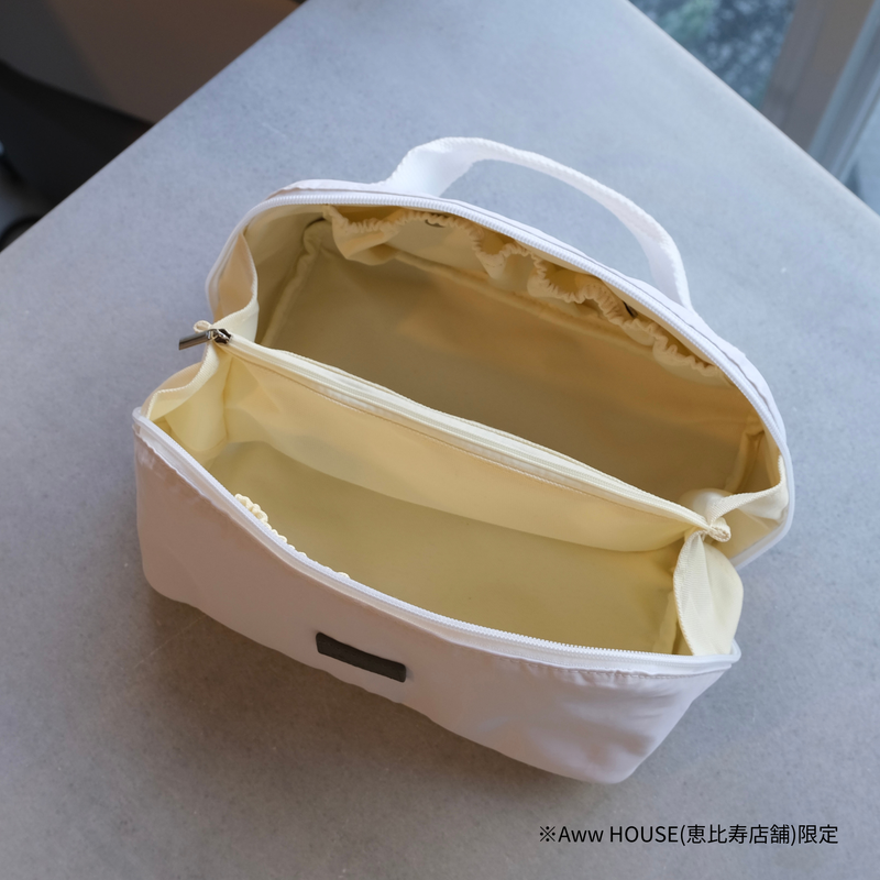 재생 폴리 에스테르 풀 오픈 화장실 파우치 (1.8L)