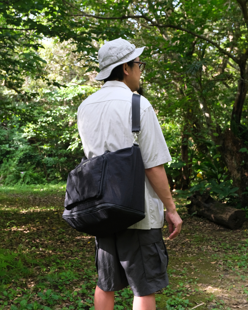 圧縮パッカブルトートバッグ(38L〜27L)