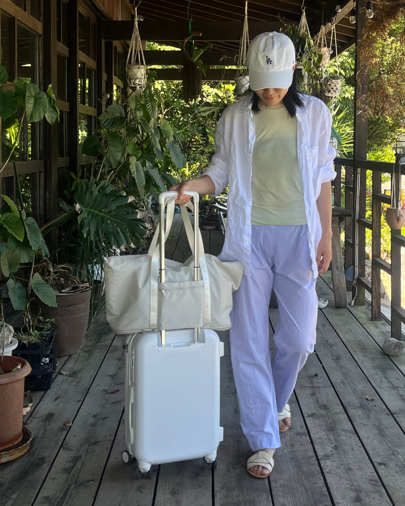 圧縮パッカブルトートバッグ(38L〜27L)