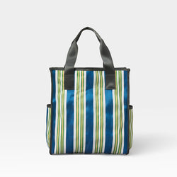 Indian Recycle Plastic Yarn Market Tote Bag </font><br>BLUE