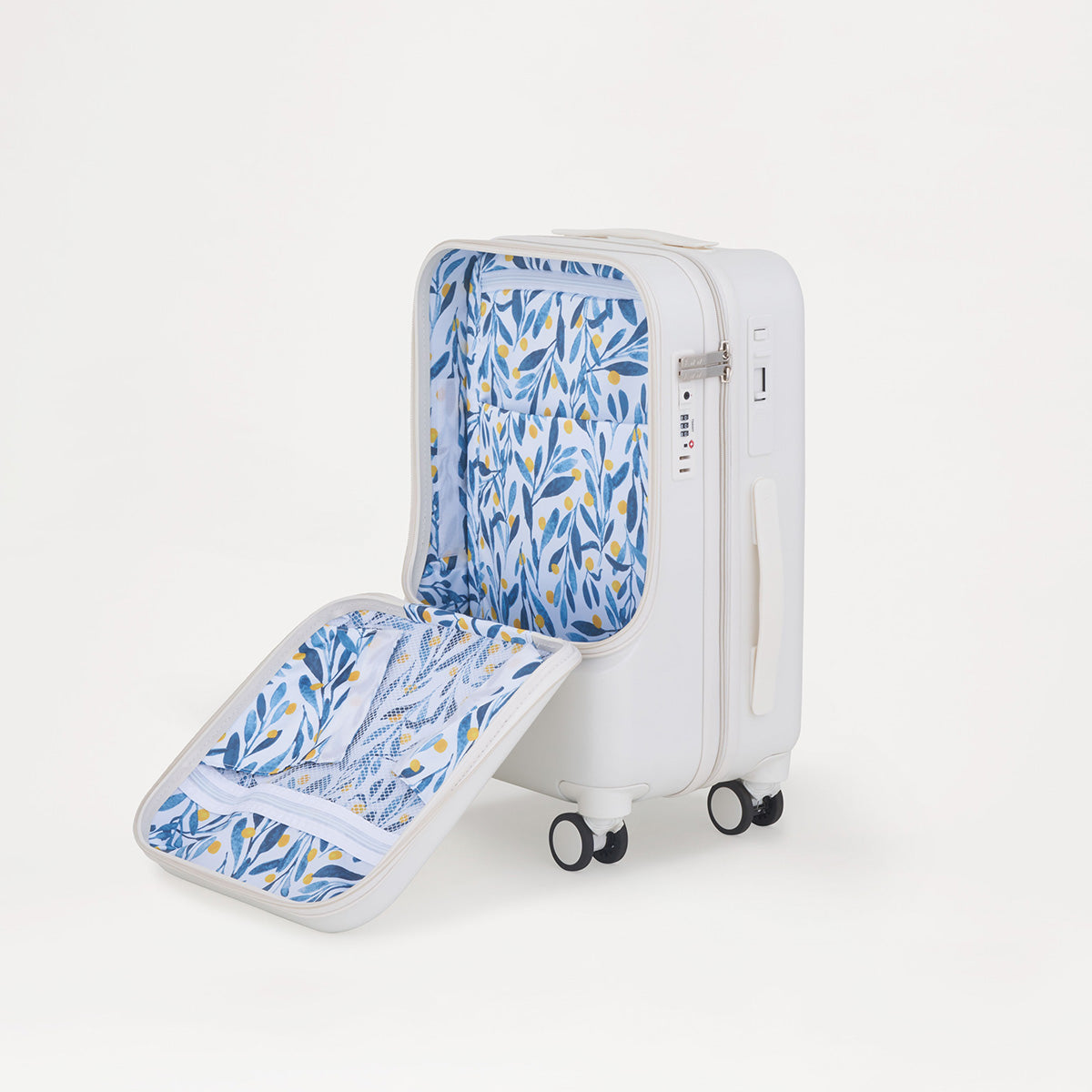Original Front Open -TRIP- <br><font size=1>(Carry-On)(SMALL)(BEIGE)</font><br>CAPRI ISLAND