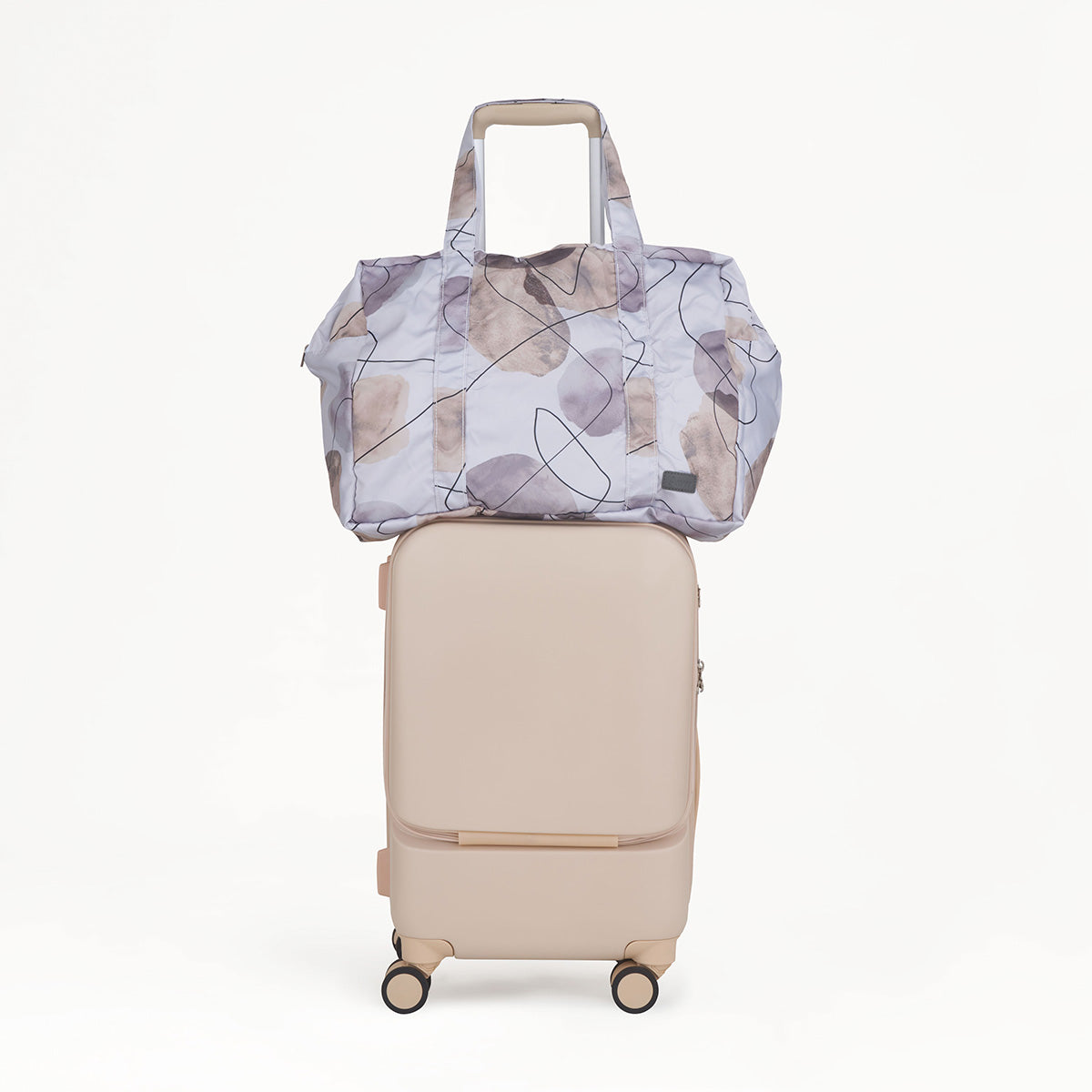 Original Front Open -TRIP- <br><font size=1>(Carry-On)(SMALL)(BEIGE)</font><br>PARISIAN BRUNCH