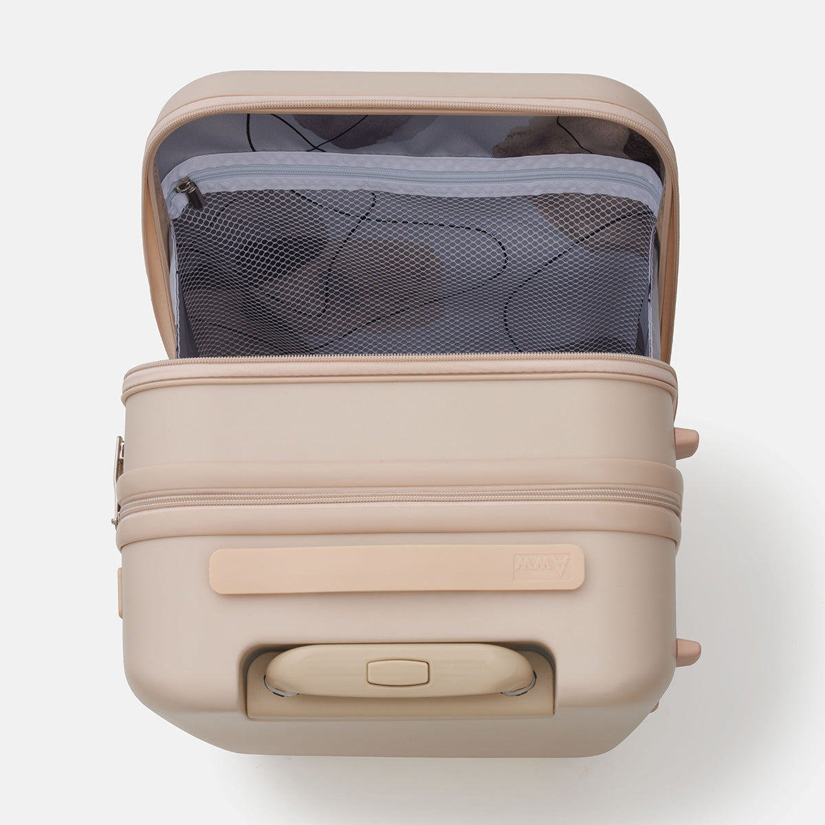 Original Front Open -TRIP- <br><font size=1>(Carry-On)(SMALL)(BEIGE)</font><br>PARISIAN BRUNCH