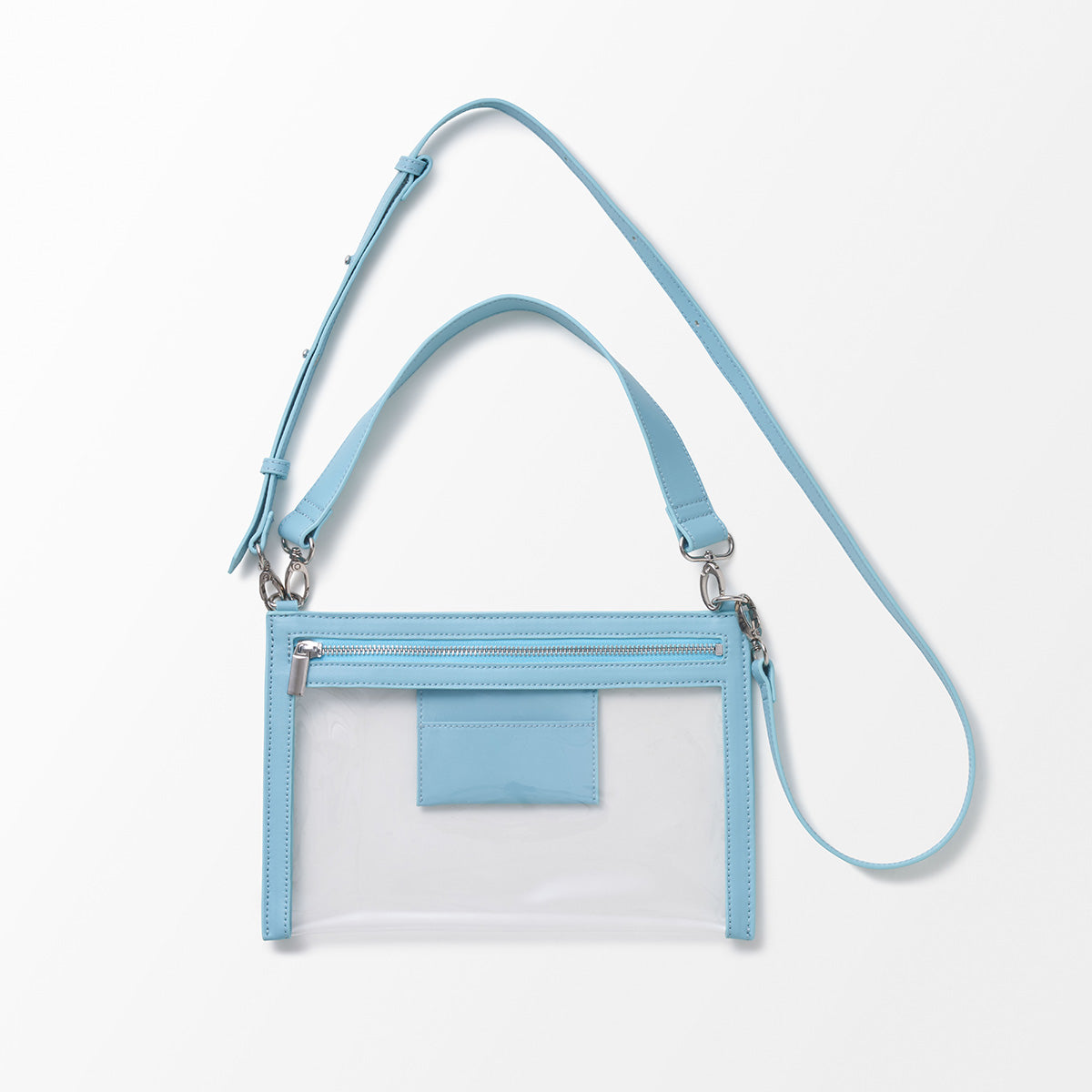 4Way Apple Vegan Leather Shoulder Pouch Bag </font><br>RED