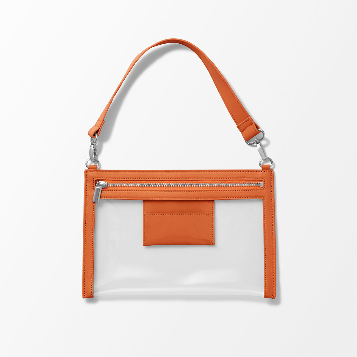 4Way Apple Vegan Leather Shoulder Pouch Bag </font><br>RED
