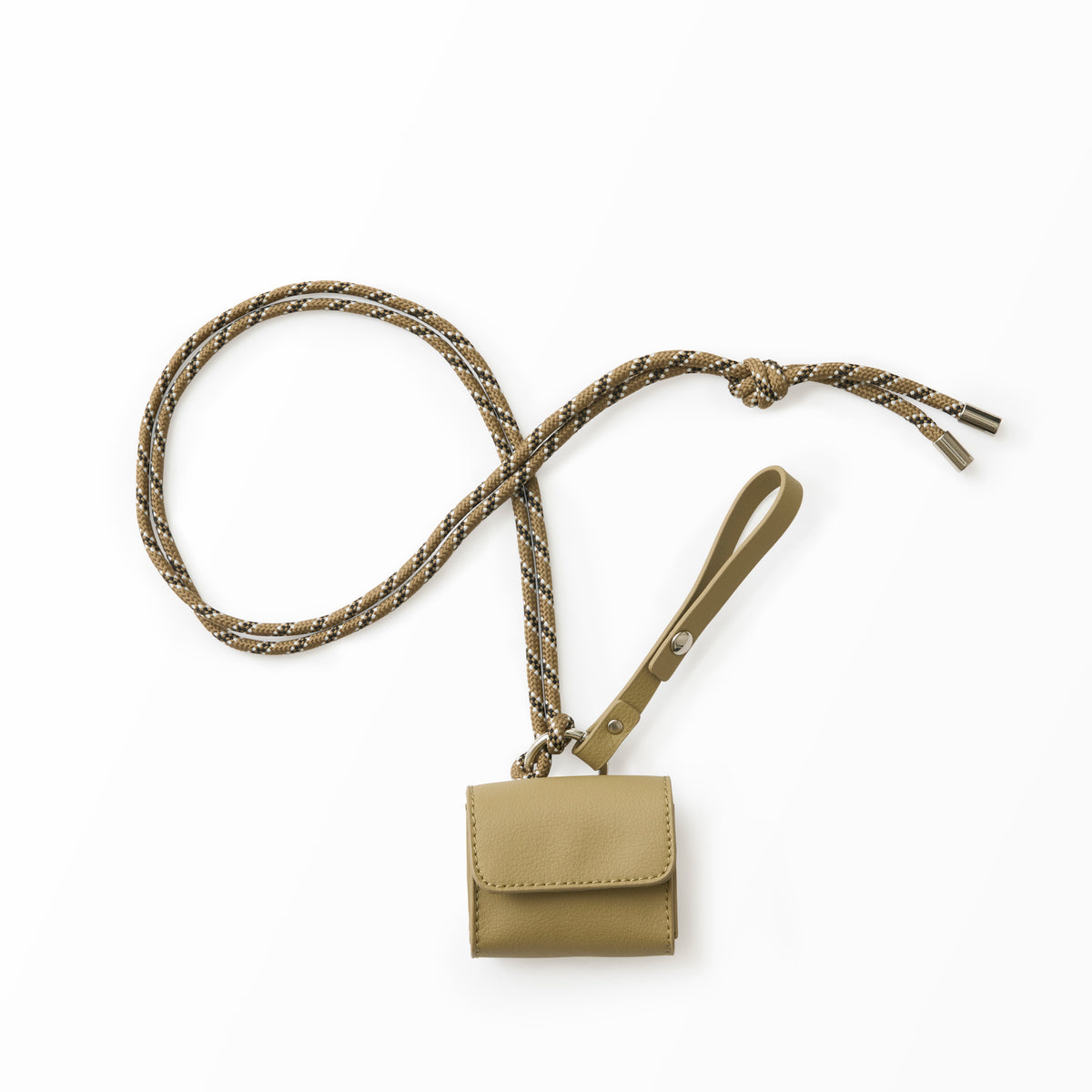 Cactus Vegan Leather airpods case</font><br>BEIGE