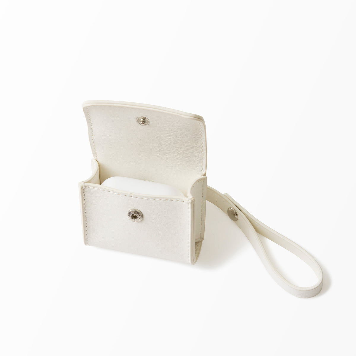 Cactus Vegan Leather airpods case</font><br>BEIGE