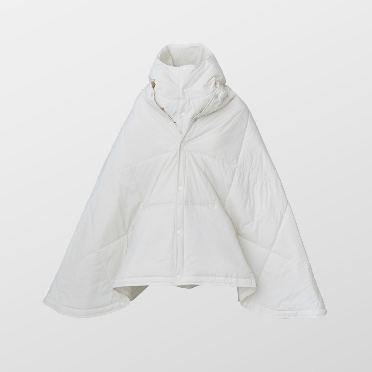 マルチウェイ撥水中綿ケープ/ネックピロー