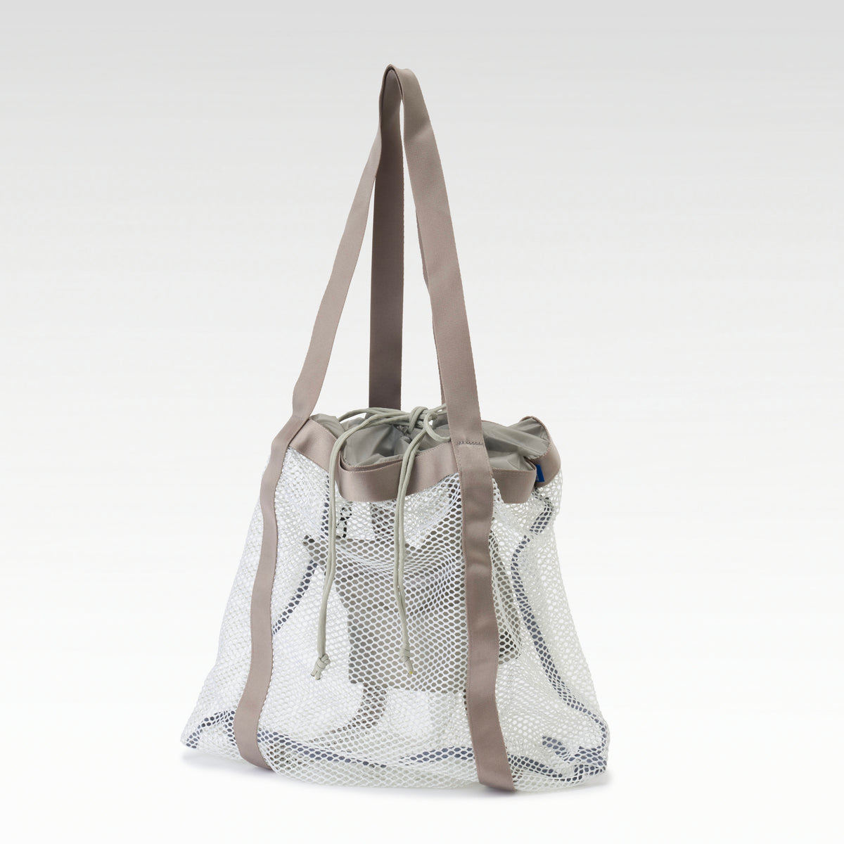 【漁網】サコッシュ付きメッシュバッグ (16.5L)