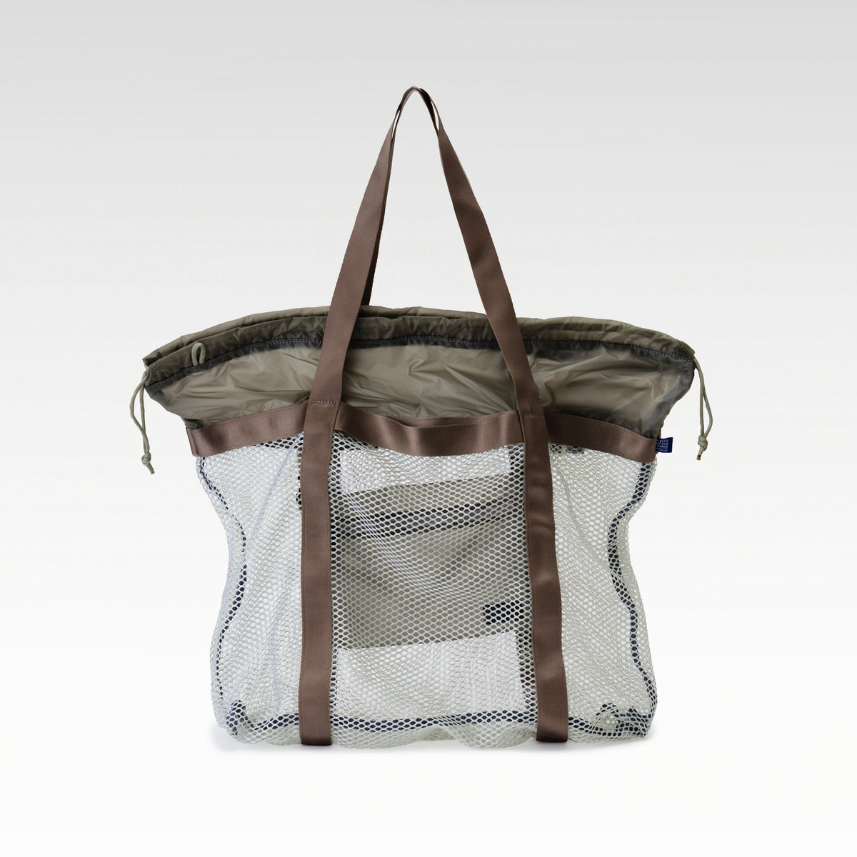 【漁網】サコッシュ付きメッシュバッグ (16.5L)