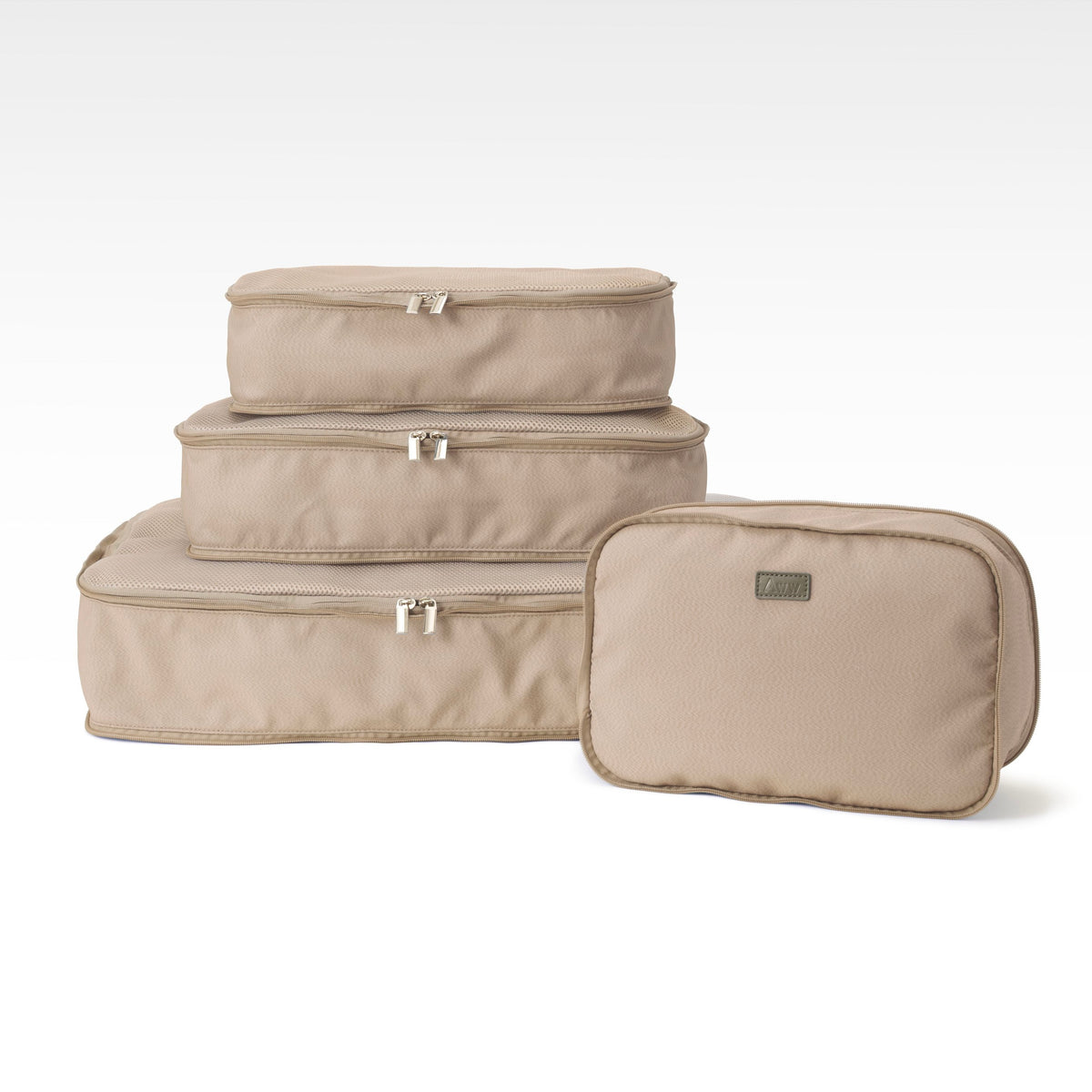 Recycle Polyester Packing Cube </font><br> BEIGE