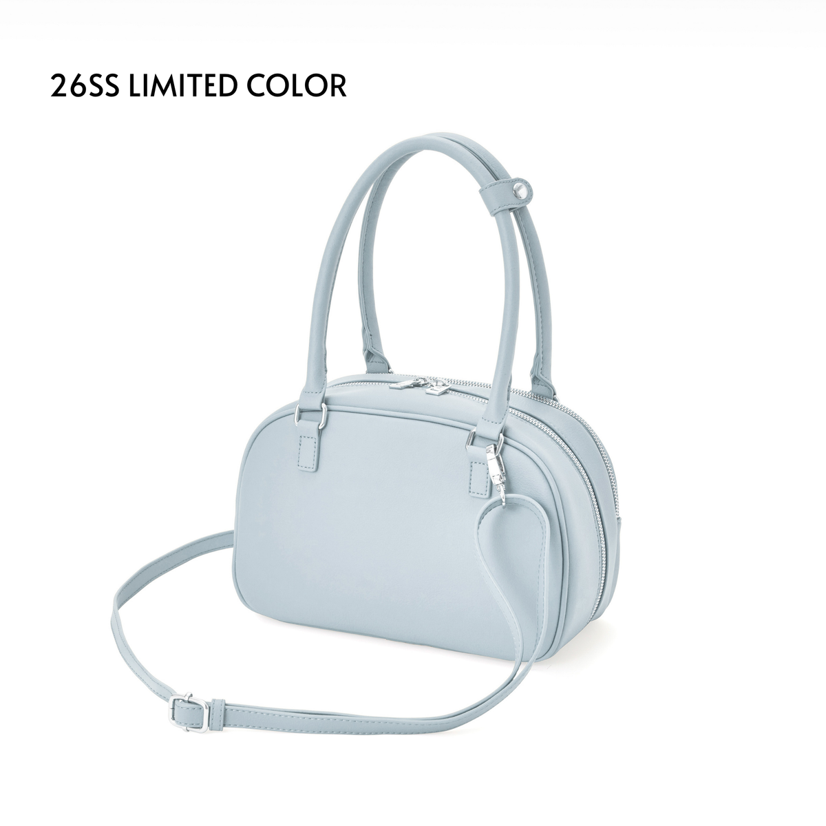 Cactus Vegan Leather Medium Shoulder Bag(5.3L)