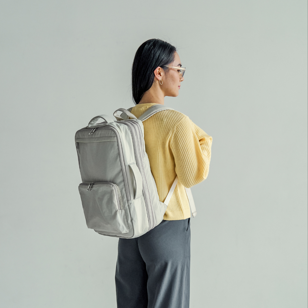 Recycle Polyester Compressible Travel Backpack (16.8L-35L)