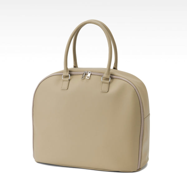 Cactus Vegan Leather Weekend Boston Bag </font><br>BEIGE