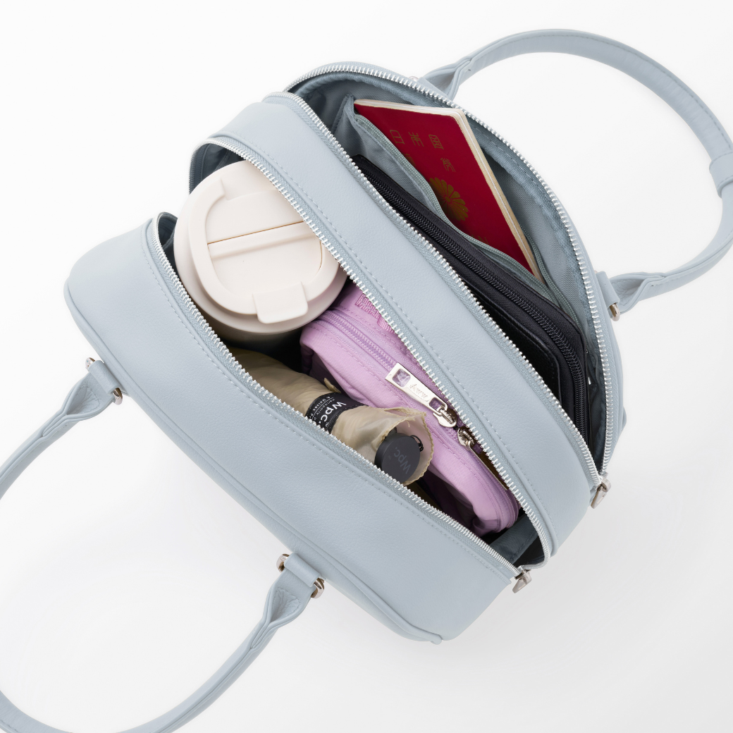 Cactus Vegan Leather Medium Shoulder Bag(5.3L)