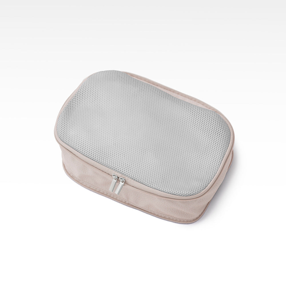 Recycle Polyester Packing Cube </font><br> BEIGE