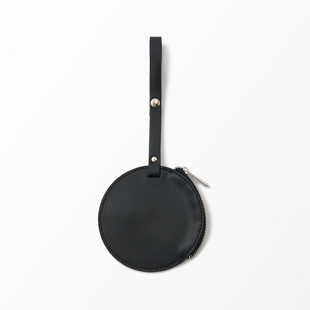 【アップルレザー】トラベルチャーム (丸)