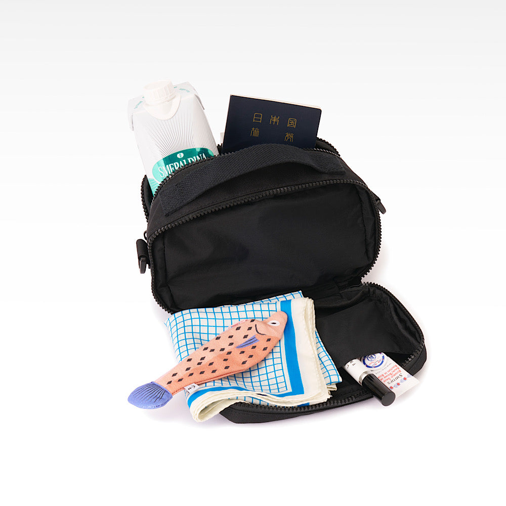 Recycle Polyester 4way Body Bag（2L）