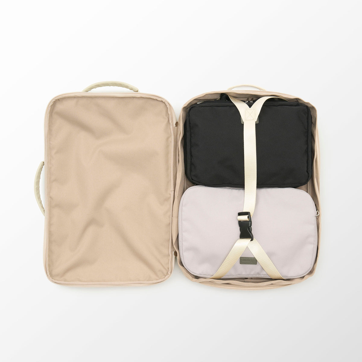 Recycle Polyester Compressible Travel Backpack (16.8L-35L)