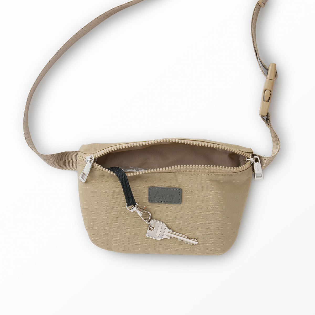 スキミング防止ウエストボディバッグ