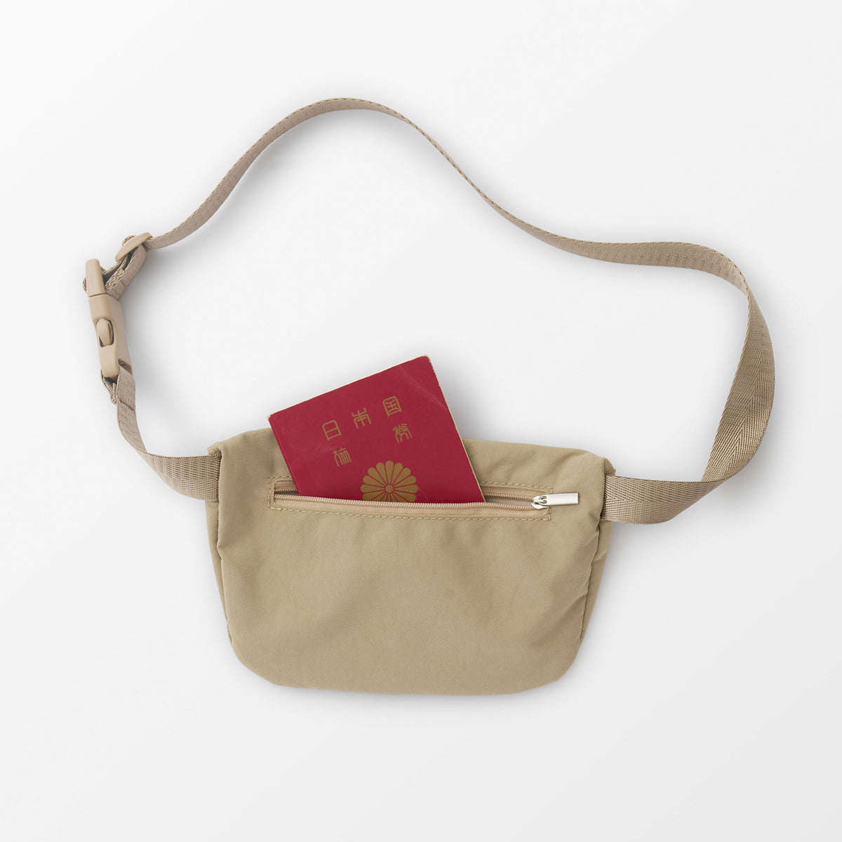 スキミング防止ウエストボディバッグ