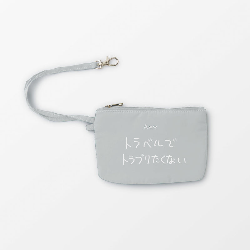 KEN KAGAMIコラボ】スキミング防止トラベルポーチ – Aww