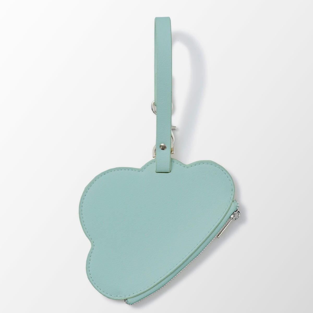 Apple Vegan Leather Coin Case </font><br>CLOUD