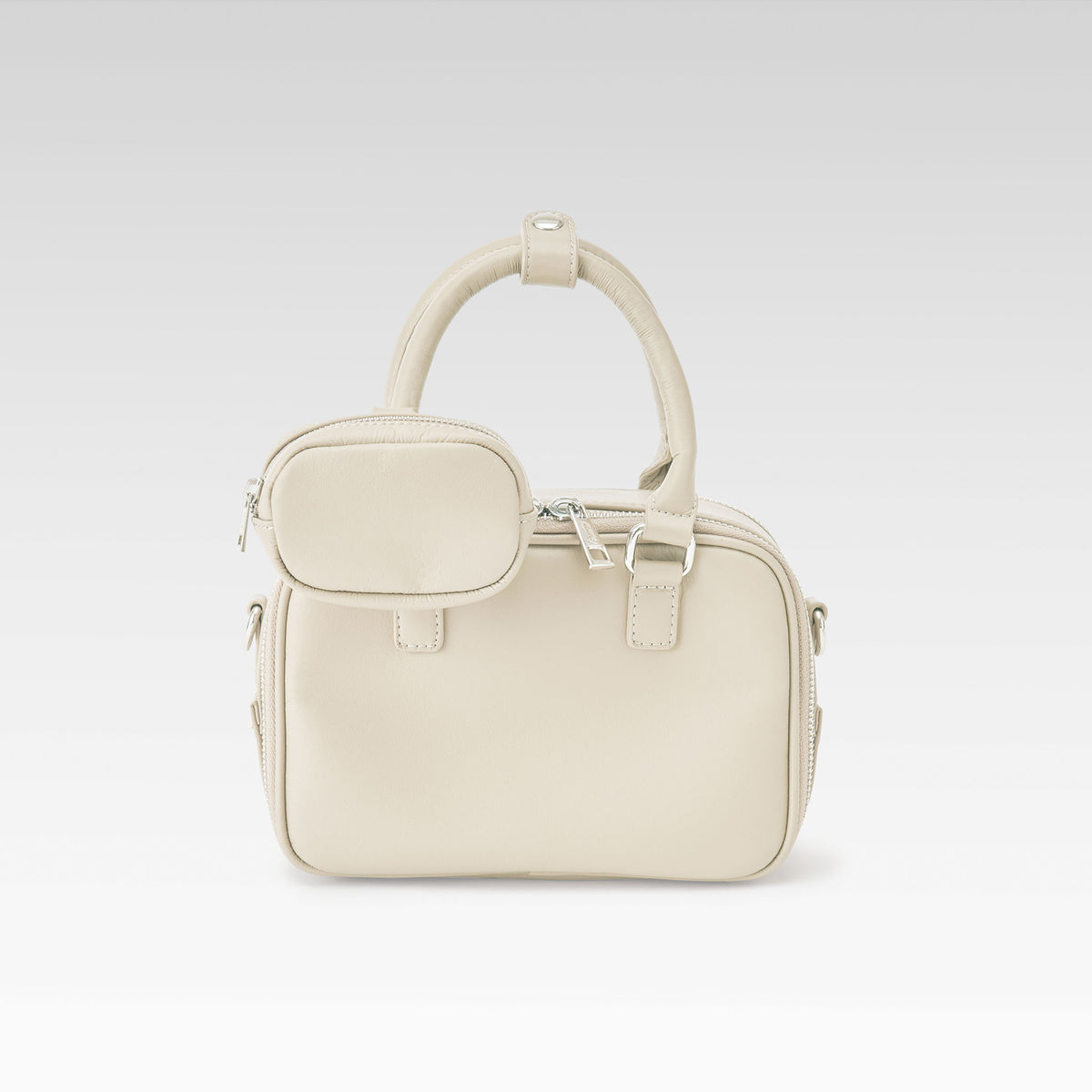 【yŪバンブーレザー】 プレミアムショルダーミニバッグ (2.7L)