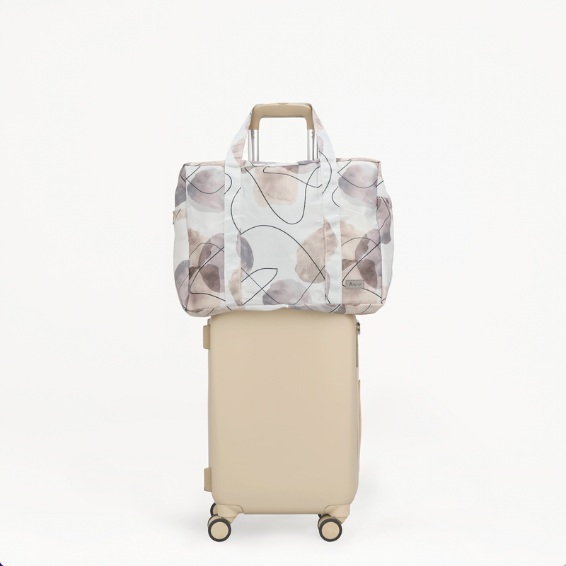 Aww -TRIP-<br><font size=1>(Carry-On)(SMALL)(BEIGE)</font><br>PARISIAN BRUNCH or BASIC