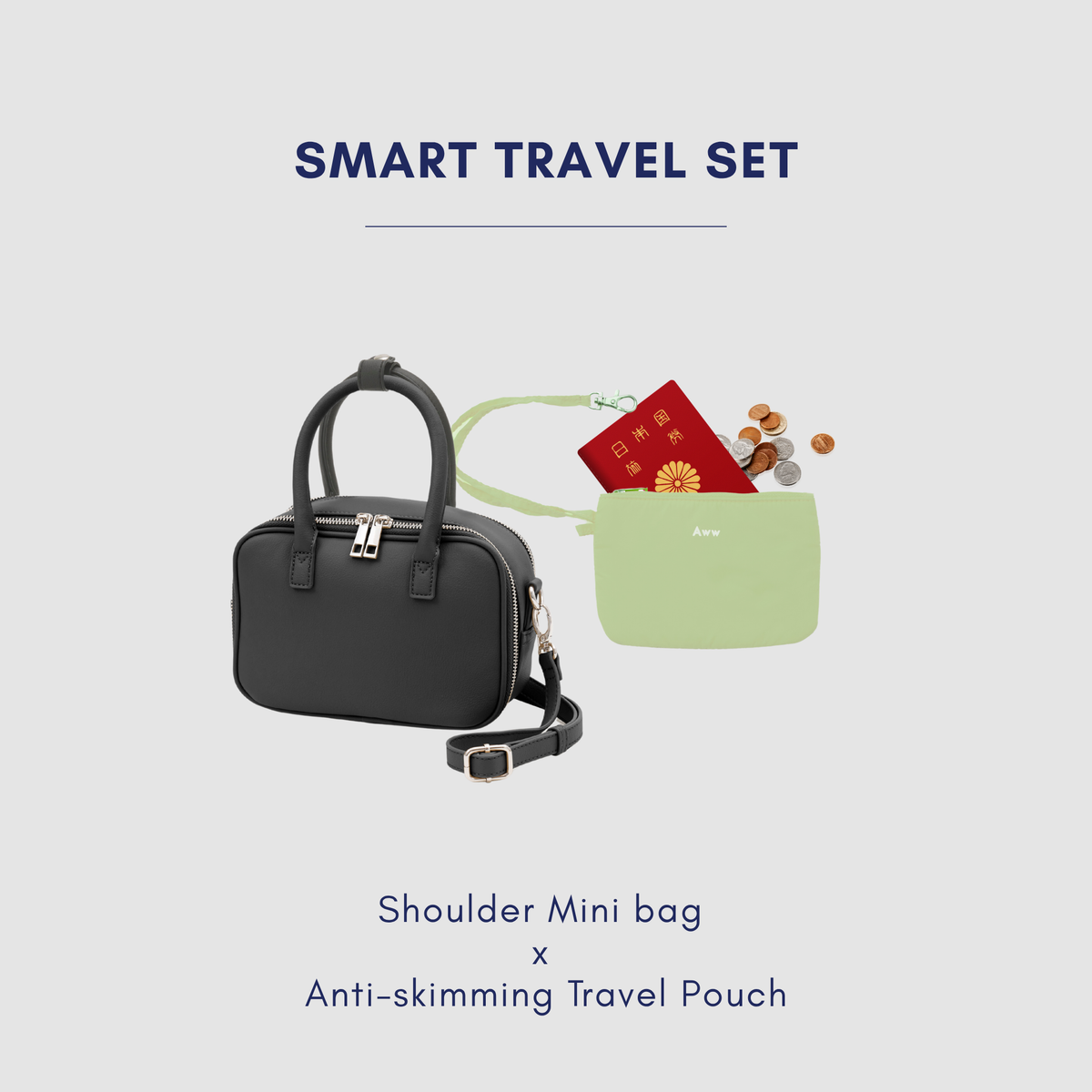Smart travel set