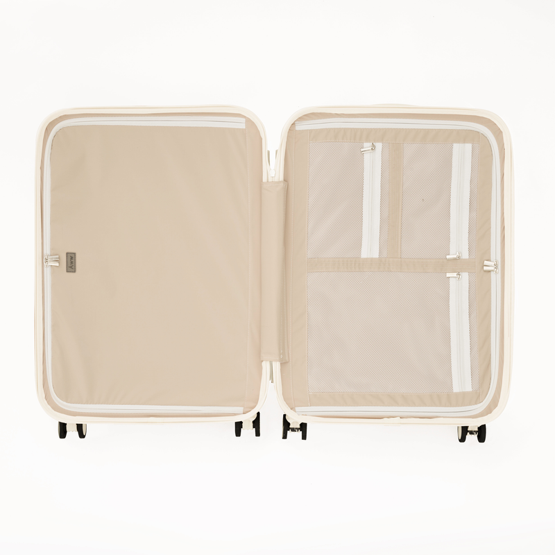 スーツケース/キャリーケース】Aww -TRAVEL- (6〜7日用)(WHITE スーツケース/キャリーケース】Aww -TRAVEL- (6〜7日用)(WHITE