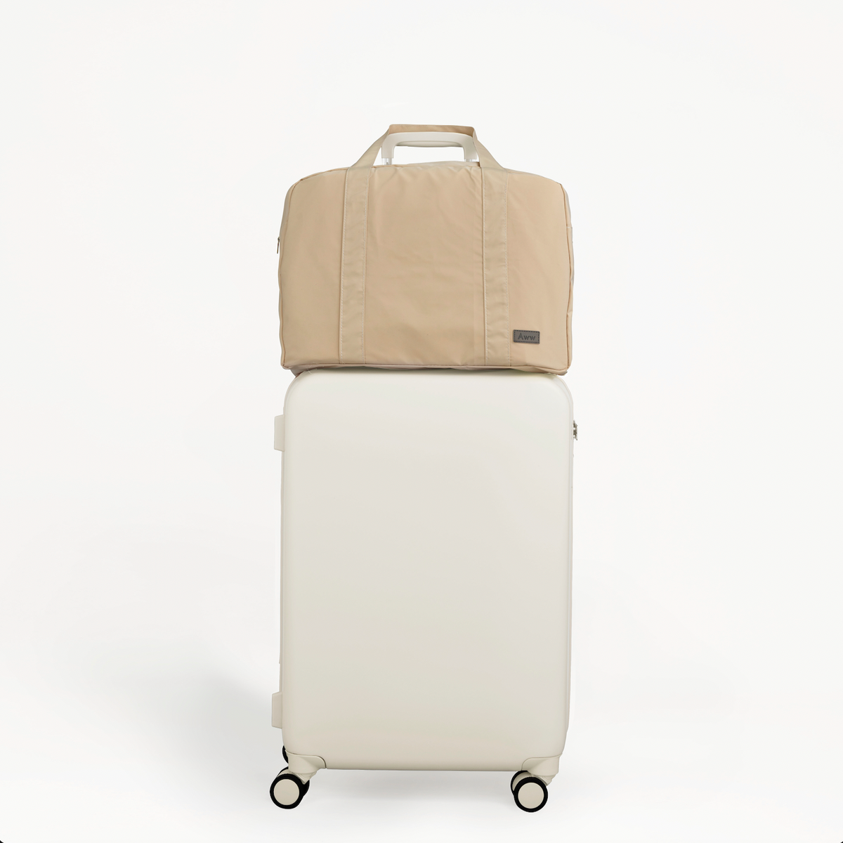 スーツケース/キャリーケース】Aww -TRAVEL- (6〜7日用)(WHITE スーツケース/キャリーケース】Aww -TRAVEL- (6〜7日用)(WHITE